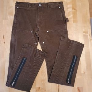 Vuja De Brown Carpenter Pants Size Large